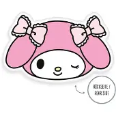 Herding Sanrio oreiller My Melody blink 36 cm (36.40 x 24.40 cm)