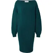 MYLAVIE by Sarah Harrison Robes en maille vert foncé
