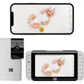 Kodak Cherish C525p Smart Baby Monitor Blanc One Size / EU Plug 220V