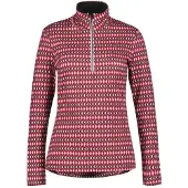 Luhta Peuratunturi L Half Zip Sweater Rose M Femme