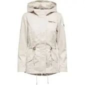ONLY Parka mi-saison 'ONLLorca' beige clair