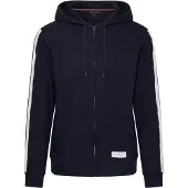 Tommy Hilfiger Underwear Veste de survêtement bleu foncé / blanc
