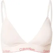 Calvin Klein Lv00qf8498 Triangle Bra Beige M Femme