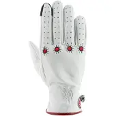 Helstons Shine Woman Leather Gloves Marron XS-S Femme