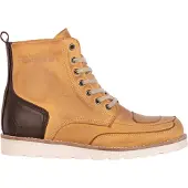 Helstons Waxed Aniline Leather Motorcycle Shoes Marron EU 37 Femme