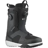 Salomon Snowboard - Boots de snowboard - Dialogue Dual Boa Black/White pour Homme - Taille 46,5 - Noir