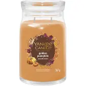 Yankee candle Golden Pumpkin bougie parfumée Signature 567 g