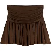 Bershka Jupe marron