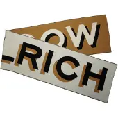Woolrich Écharpe sable / noir / blanc