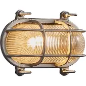 Nordlux Applique d'extérieur IP 64 Helford, Variante : 190 x 125 x 110 mm, nickel