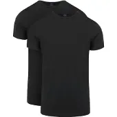 Suitable Ota T-Shirt col Rond 2-Pack Noir taille M