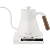Chiato Bouilloire électrique flowPLAY Gooseneck - 0,6 L, blanche