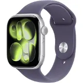 Apple Bracelet Sport pour Watch Series 1 - 9 / SE (38/40/41 mm) - Taille S/M - Purple Fog