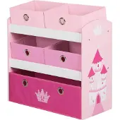 Roba Unité de rangement pour jouets Crown Rose 63,5x30x60 cm MDF