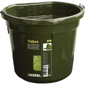 Kerbl Seau Flatback 20l Vert 18 L