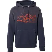 Superdry Lo-fi Outdoors Relaxed Fit Hoodie Noir L Homme
