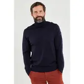 Armor Lux Pull Col Roulé Ferel - Laine Mérinos