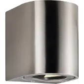 Nordlux Spot monté en surface Canto Acier inoxydable haut et bas