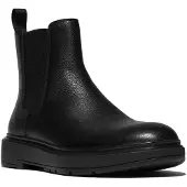 FitFlop Skandi Tumbled Leather Chelsea Booties Noir EU 45 Homme