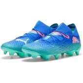 Puma Chaussure de foot 'Future 7 Ultimate' bleu / turquoise / rose