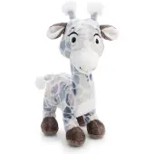 Nici Peluche Girafe Winny Winterfur 20cm debout - bleu - Peluche douce - Adorable peluche pour câliner & jouer - Superbe idée cadeau pour enfants & adultes - 62414