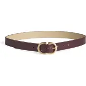 Pieces Ceinture 'PCJUVA' lie de vin
