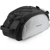Wozinsky Sacoche pour vélo avec bandoulière 13l noir (WBB1BK)