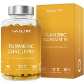 Aavalabs Curcumine + Pipérine - vegan, 180 St KAP
