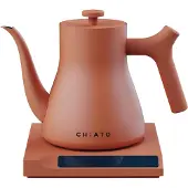 Chiato Bouilloire électrique flowPLAY Classic - édition limitée, terracotta