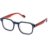 Sting Lunettes de Vue - - VST576 - Acétate - Bleu/orange foncé - Taille 51/20/145