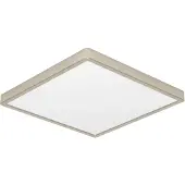 Eglo Lampe Zigbee IP44 Fueva 6-Z Carré - Acier inoxydable - 39x39 cm