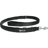Petlando Laisse pour chien Mesh, 2.3 m, noir (M, Chien, Général)
