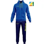 Givova King Cotone Terry Poker Tracksuit Rouge,Bleu 6-8 Years Enfants