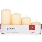 Wiedemann Bougie Avent 4 barres étagées bisquit (1 pcs)