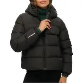 Superdry Sports Padded Jacket Noir M Femme