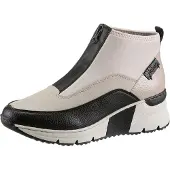 Rieker Boots 'Stiefel Damen N6352 60 Leder-Mix in beige' beige