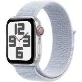 Apple Watch SE 2024 4G 40 mm Argent Boucle Sport