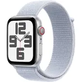 Apple Watch SE 2024 4G 44 mm Argent Boucle Sport