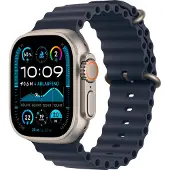 Apple Watch Ultra 2 4G 49 mm Argent Bracelet Océan Bleu