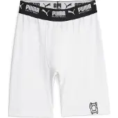 Puma Hommes, Bas de sport, Hoops Team Short Baselayer (3XL), Blanc