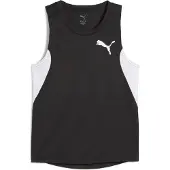 Puma Garçons, T-shirt de sport, Y Cross The Line Débardeur 3.0 (152), Noir, 152