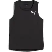 Puma Femmes, T-shirt de sport, W Cross The Line Débardeur 3.0 (XS), Noir, XS