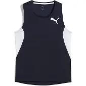 Puma Femmes, T-shirt de sport, W Cross The Line Débardeur 3.0 (XS), Bleu, XS