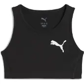 Puma Filles, T-shirt de sport, G Y Cross The Line Crop 3.0 (128), Noir, 128