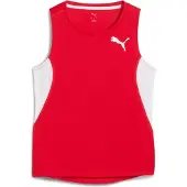 Puma Femmes, T-shirt de sport, W Cross The Line Débardeur 3.0 (XL), Rouge, XL