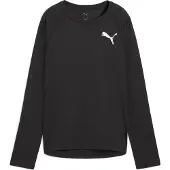 Puma Femmes, T-shirt de sport, W CROSS THE LINE LS 3.0 (S), Noir, S