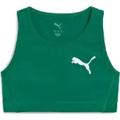 Puma Filles, T-shirt de sport, G Y Cross The Line Crop 3.0 (152), Vert, 152