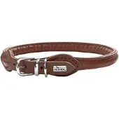 Hunter Collier Round & Soft marron S-M (M, S, Chien)