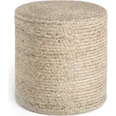 Hanse Home Pouf Looma en jute Looma Natur Greige