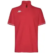 Kappa Barli Short Sleeve Polo Rouge 12 Years Enfants